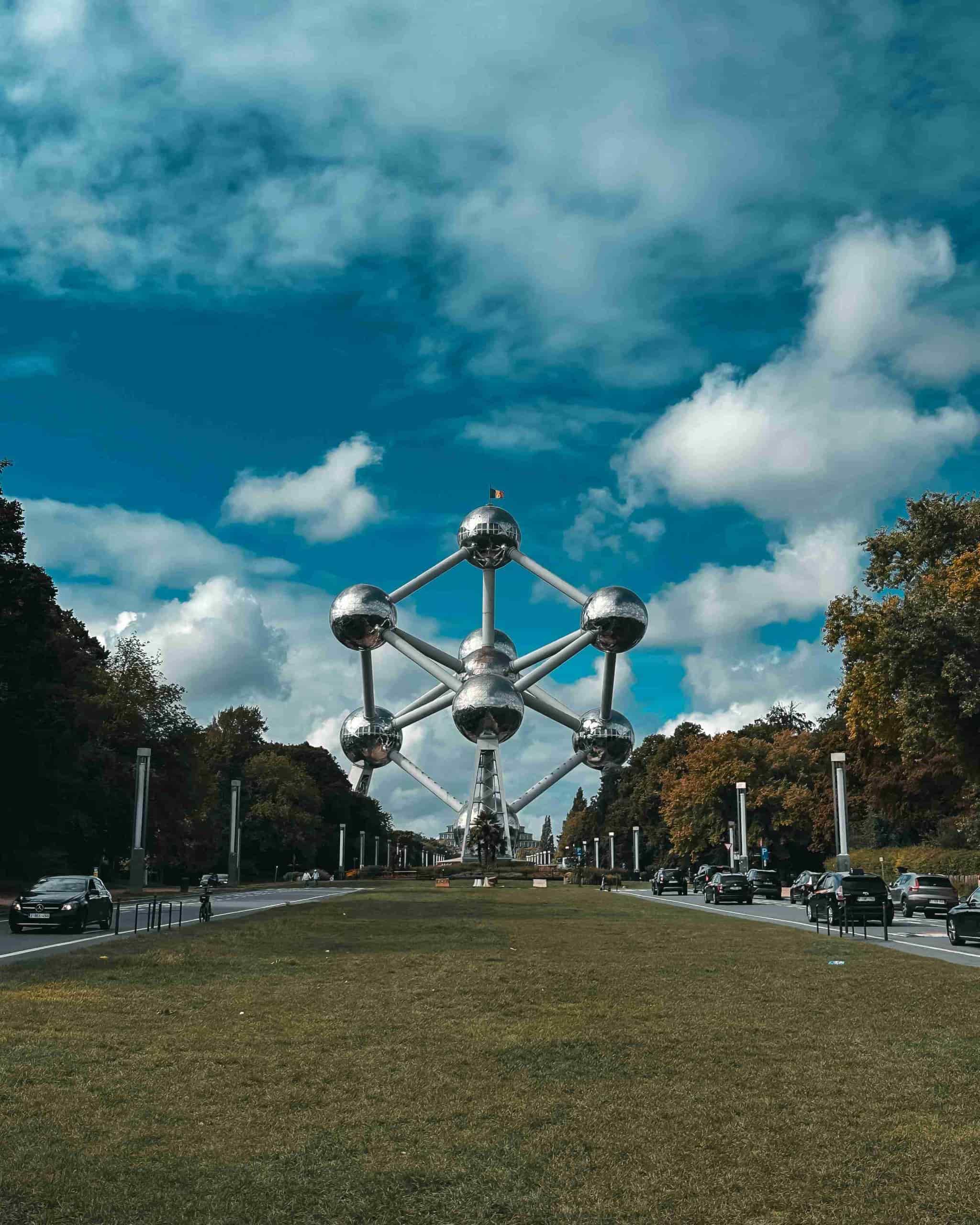Het Atomium in Brussel